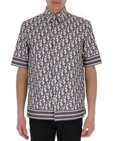 dior long sleeve mens|dior short sleeve button up.